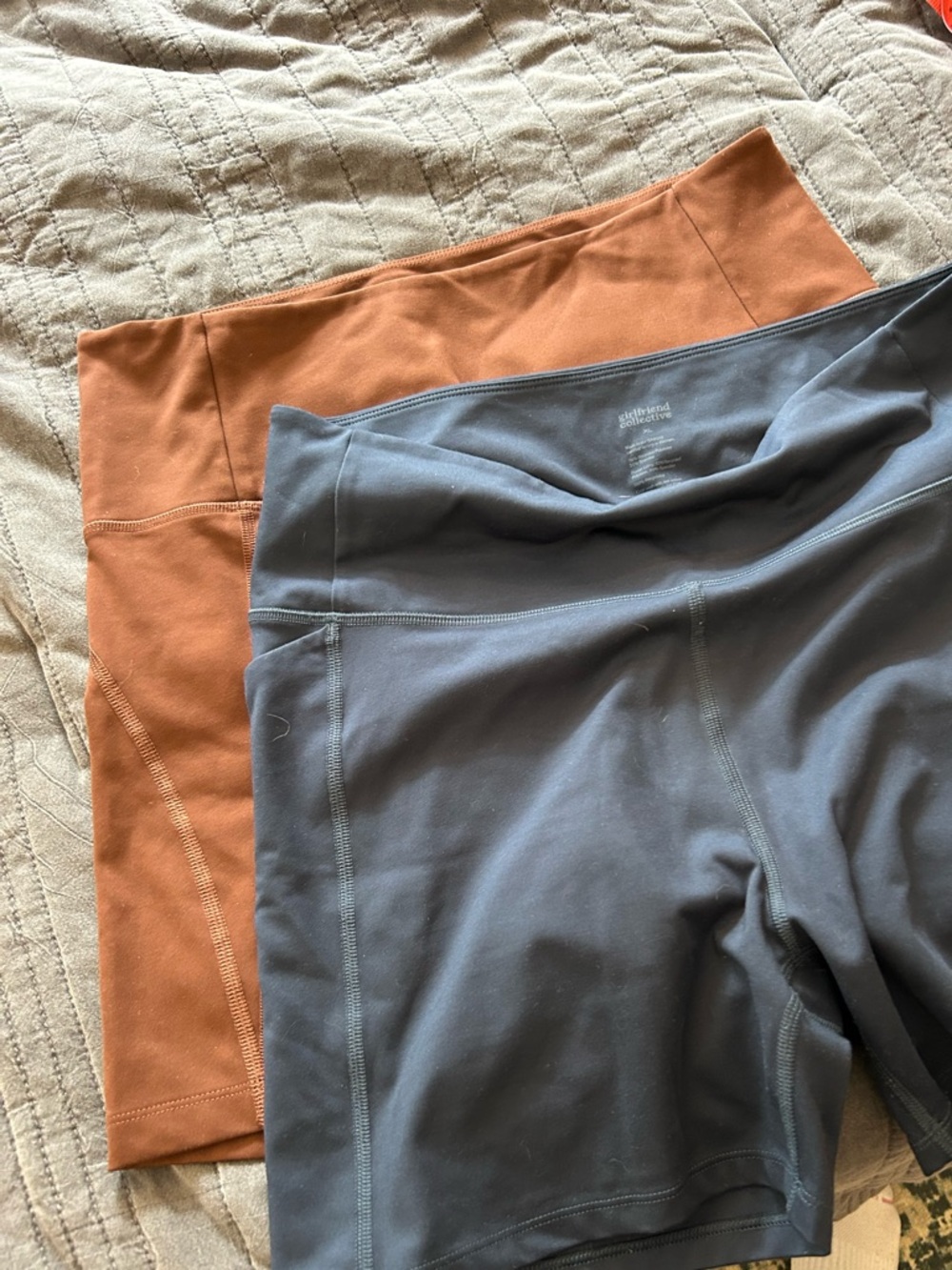 girlfriend collective run shorts bundle